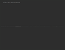 Tablet Screenshot of firsttennesee.com
